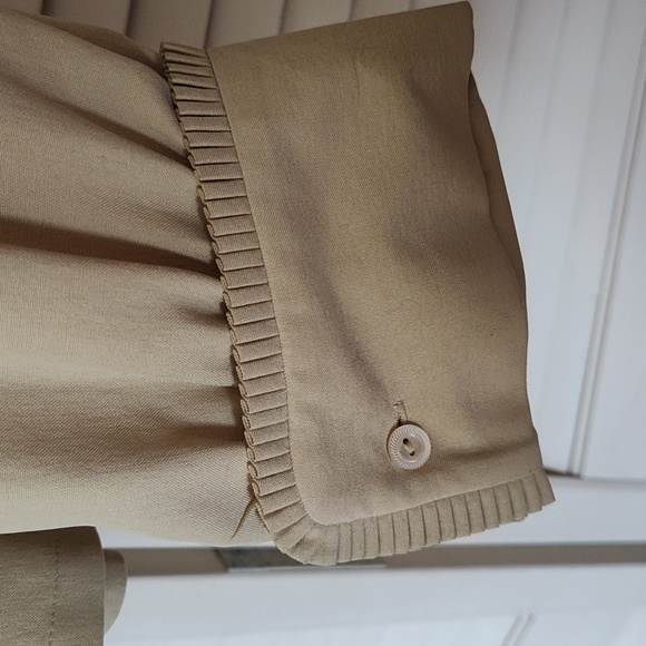 J. PETERMAN SILK BLOUSE - Picture 3 of 4